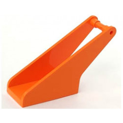 Hook Fabuland Tow - Arm, 2 x 4 Base: {ярко оранжев}