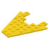 Wedge, Plate 8 x 8 with 3 x 4 Cutout : {ярко жълт}