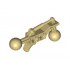 Technic, Ball Joint 2 x 7 with 2 Ball Joints : {тухлено жълт}