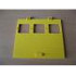 Garage Door 1 x 12 x 9 with Three Windows, Locking Dual 2 Finger Hinges: {ярко жълт}