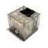 Electric, Motor 9V 4 x 4 x 3 1/3 with Black Conducting Plate and Dark Gray Base: {прозрачен}