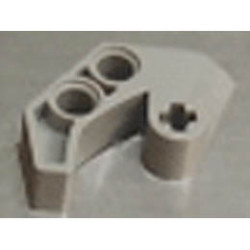 Technic, Axle and Pin Connector 2 x 4 Double Sloped: {сив}