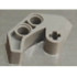 Technic, Axle and Pin Connector 2 x 4 Double Sloped: {сив}