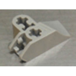 Technic, Axle Connector 2 x 3 Perpendicular with Catch: {сив}