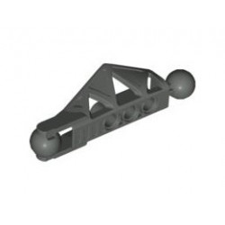 Bionicle Rahkshi Leg Lower Section: {тъмно сив}
