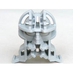 Bionicle Head Connector Block (Tohunga): {сив}