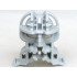 Bionicle Head Connector Block (Tohunga): {сив}