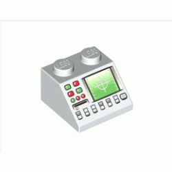 Покривна плочка 2X2 45° № 2: {бял}