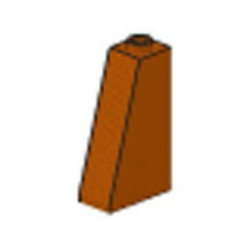 Покривна плочка 1X2x3/73°: {тъмно оранжев}