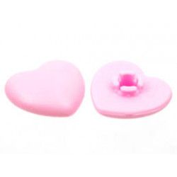 Clikits Icon, Heart 2 x 2 Large with Pin: {светло пурпурен}