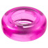 Clikits Bead, Ring Thick Small with Hole: {прозрачен умерено червеникаво виолетов}