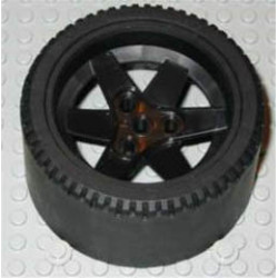 Wheel 68.8 x 36 ZR Solid Smooth: {черен}