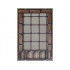 Glass for Window 1 x 4 x 5 with Brown Brick Border Pattern: {прозрачен}