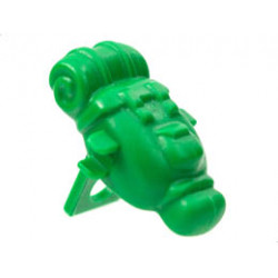 Minifigure Backpack with Sleeping Bag: {тъмно зелен}