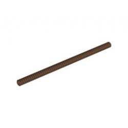 Hose, Ribbed 7mm D. 18L: {земно оранжев}