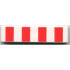 Tile 1 x 4 with 4 Red Stripes Pattern: {бял}