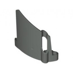 Technic, Panel Fairing #22 Large Short, Small Hole, Side A: {тъмно сив}