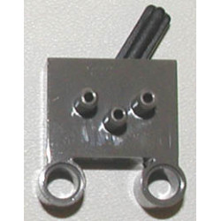 Pneumatic Switch with Pin Holes: {тъмно сив}