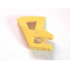Technic, Panel RC Car Flexible Bumper Right: {ярко жълт}