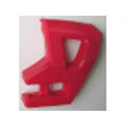 Technic, Panel RC Car Flexible Bumper Left: {ярко червен}