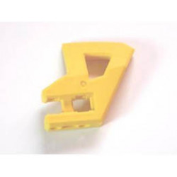 Technic, Panel RC Car Flexible Bumper Left: {ярко жълт}