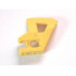 Technic, Panel RC Car Flexible Bumper Left: {ярко жълт}