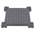 Brick, Modified 12 x 12 Base: {тъмно каменно сив}