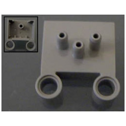 Pneumatic Switch with Pin Holes, Front Part: {тъмно каменно сив}