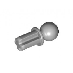 Топче с кръстата ос: {умерено каменно сив}