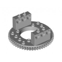 Technic, Turntable Large Type 1 Top, 56 Tooth: {умерено каменно сив}