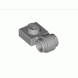 Държач за лампа : {умерено каменно сив}