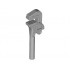 Minifigure, Utensil Tool Pipe Wrench: {умерено каменно сив}