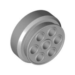 Wheel 30mm D. x 13mm (13 x 24 Model Team): {умерено каменно сив}