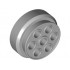 Wheel 30mm D. x 13mm (13 x 24 Model Team): {умерено каменно сив}