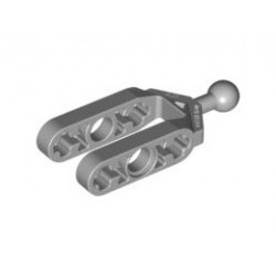 Technic, Steering Knuckle Arm with Ball Joint (Tow Ball): {умерено каменно сив}