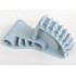 Technic, Arm 2 x 5 with 1/4 Gear 8 Tooth Double Bevel: {умерено каменно сив}