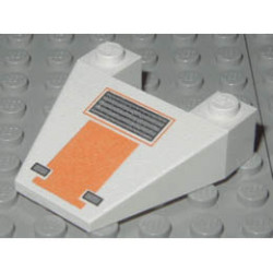 Wedge 4 x 4 Taper with SW Snowspeeder Vent Pattern: {бял}