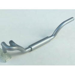 Vehicle, Exhaust Pipe Twin Inlet 11L Left: {сребрист}