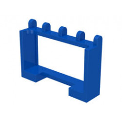 Hinge Vehicle Roof Holder 1 x 4 x 2: {ярко син}
