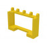 Hinge Vehicle Roof Holder 1 x 4 x 2: {ярко жълт}