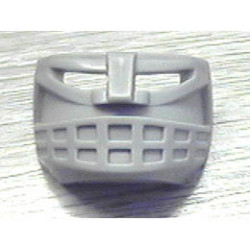 Sports Hockey Mask 7 with Teeth and Scowl : {сив}