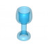 Minifigure, Utensil Goblet Large: {прозрачно син}