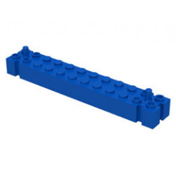 Brick, Modified 2 x 12 with Peg at each End: {ярко син}