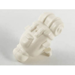 Minifigure Backpack with Sleeping Bag: {бял}