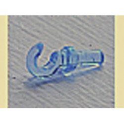 Hand Pirate Hook: {прозрачно флуорисциращо син}