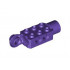 Technic, Brick Modified 2 x 3 with Pin Holes, Rotation Joint Ball Half (Vertical Side), Rotation Joint Socket: {светло виолетов}