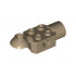 Technic, Brick Modified 2 x 2 with Pin Hole, Rotation Joint Ball Half (Horizontal Top), Rotation Joint Socket: {пясъчно жълт}