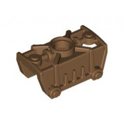 Черупка 2X3X1.5 с отвор Ø4.85: {кафяв}