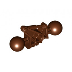 Bionicle Toa Metru Arm Lower Section with 2 Ball Joints: {червеникаво-кафяв}