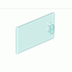 Шкаф, врата 3X2 - прозрачна : {прозрачно светло син}